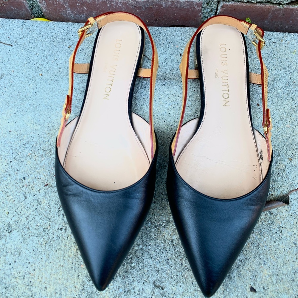 Louis Vuitton Blossom Slingback Flat Ballerina